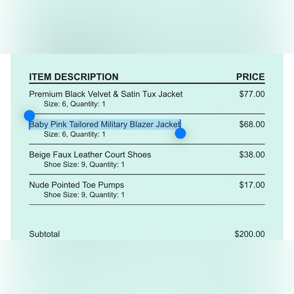 Missguided Blush Pink military Blazer - Picture 8 of 8